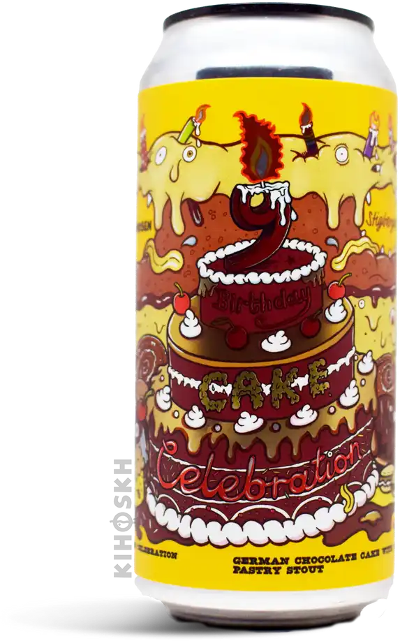 9th Birthday Cake - German Chocolate Cake With Maple Frosting